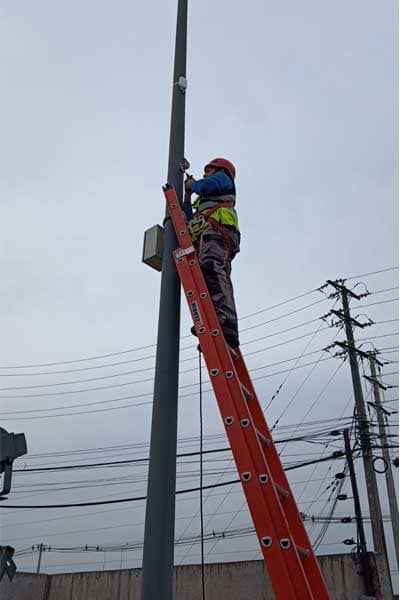 Instalación de cámaras de seguridad