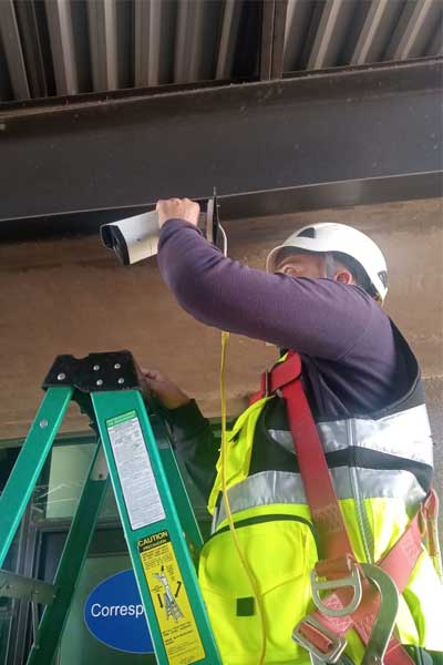 Instalación de cámaras de seguridad